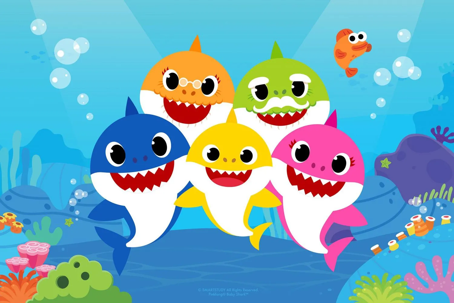 Baby Shark Character Background