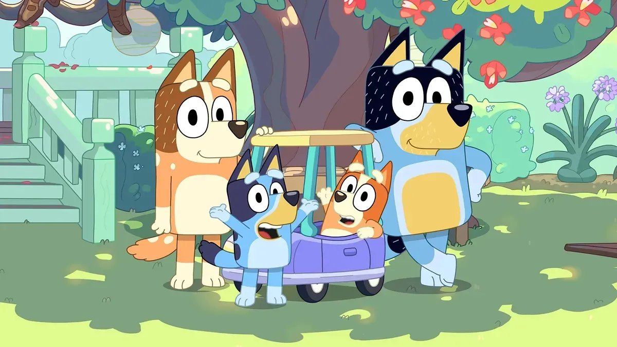 Bluey Character Background