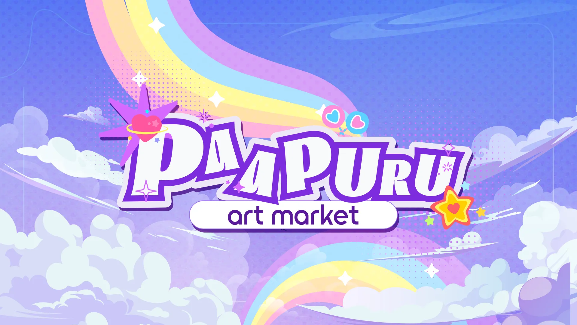 Paapuru Art Market : Rainbow - Crystal Team Indonesia Hero Background